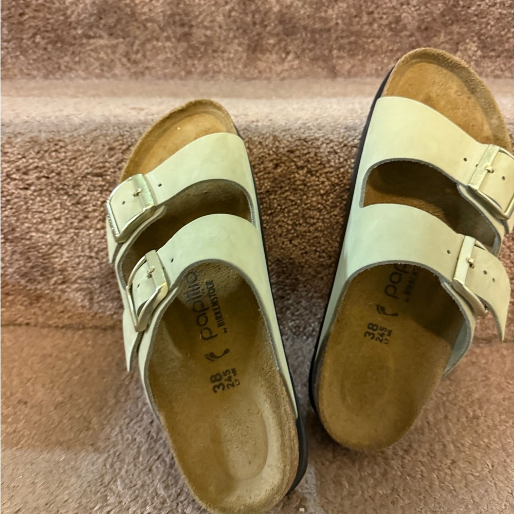 Papillio Birkenstock Sandals in Soft Mint - 39